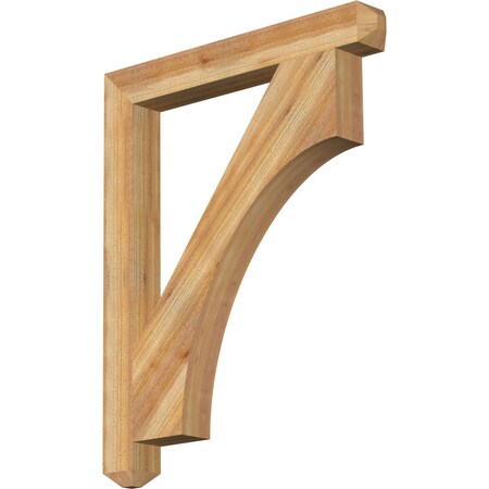 Westlake Craftsman Rough Sawn Bracket, Western Red Cedar, 4W X 34D X 42H